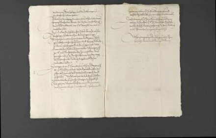 Pfalzgraf Wolfgang berät sich Herzog Christoph von Württemberg, wie er sich bezüglich des ihm nach dem Tode Ottheinrichs zugefallenen Fürstentums Pfalz-Neuburg beim Reichstag mit der Abstimmung für die beiden Herzogtümer Zweibrücken und Neuburg und wegen des Vorsitzes mit Bayern zu verhalten habe, worüber sich der Herzog ein Gutachten von seinen Räten erstellen lässt, dem Pfalzgrafen teils persönlich antwortet und teils auf eine Zusammenkunft in Augsburg vertröstet. Auf der Rückreise von Augsburg wird der Herzog vom Pfalzgrafen nach Lauingen eingeladen und bekommt ein paar Stuten geschenkt.