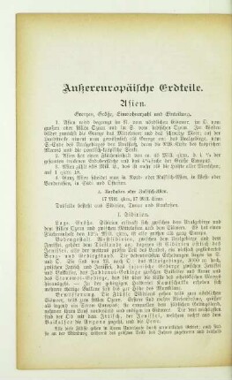 Außereuropäische Erdteile
