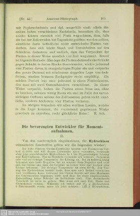 Die bevorzugten Entwickler für Momentaufnahmen