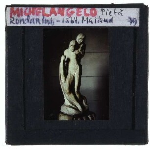 Michelangelo, Pietà Rondanini