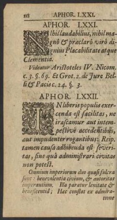 Aphor. LXXI.