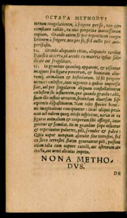 Nona Methodus. De Fontibus Et Fluviis sive Fluminibus.