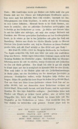 395-412 Italienische Grabdenkmäler