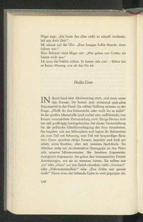 Heißes Eisen