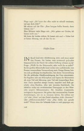 Heißes Eisen