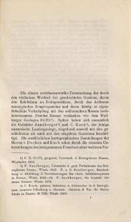 Untersuchungen über nassauische Diabase : Leipz. Inaug. Dissert.