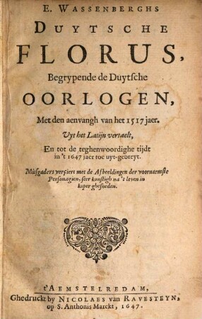 Duytsche Florus