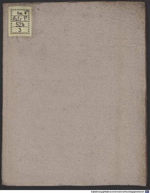 Thema Coeleste Oder Himmels-Figur, Gestellet auff der Elevation Poli von Hamburg, zur Zeit der scheinbahren Mittel-Verfinsterung : 1724. d. II. 22 Maii Hor. Min. Sec. 7. 9. 26.