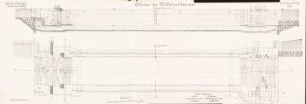 Schleuse, Wilhelmshausen: Grundriss, Schnitt 1:100