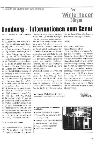 Hamburg - Informationen vom Senat