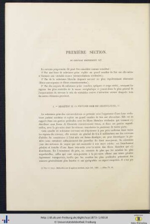 Première Section. Du Cerveau Proprement Dit.