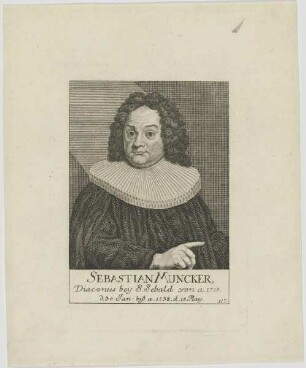 Bildnis des Sebastian Muncker