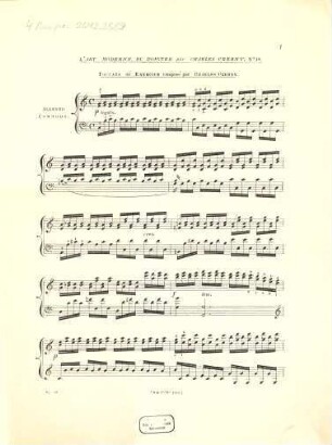 Toccata ou exercice : pour piano forte