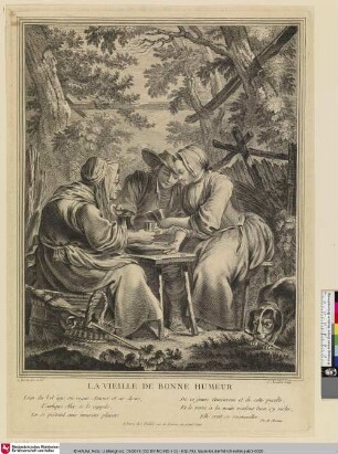 LA VIEILLE DE BONNE HUMEUR [Die Alte hat gute Laune]