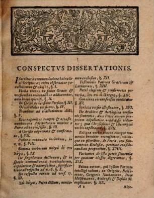 Diss. theol. philol. de Christo, petra ac fundamento ecclesiae