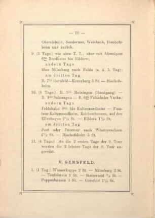 V. Gersfeld.