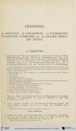 Viennensia (Nr. 1-214)