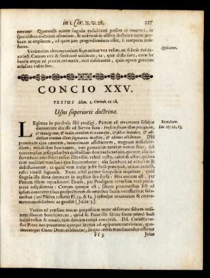 Concio XXV.