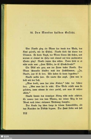 18. Des Mondes halbes Gesicht