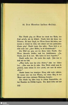 18. Des Mondes halbes Gesicht