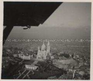 Wehrmachtssoldaten, Blick auf Paris, Basilika Sacré-Cur