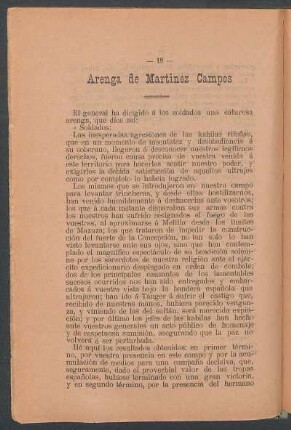 Arenga de Martínez Campos