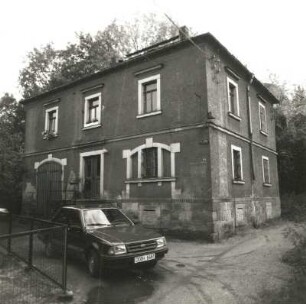 Cossebaude-Niederwartha, Meißner Straße 3. Ehemaliges Gemeindeamt (Wohnhaus) (um 1875)