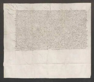 Schuldbrief des Bischofs Philipp von Speyer gegenüber dem Stift Jung-St. Peter zu Straßburg über 6000 Gulden zu 4 Prozent.