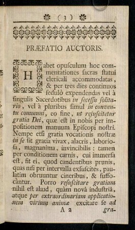 3-30, Praefatio Auctoris