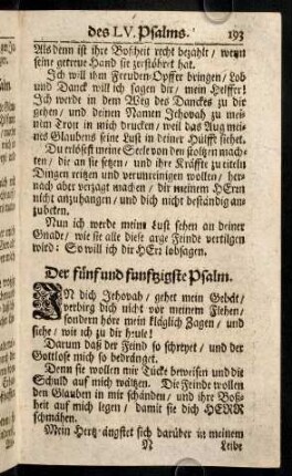 193-203, Der LV. - LVIII. Psalm