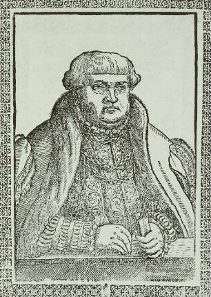 Bildnis "H. Sigmund II., Ertzbischoff zu Hall/Marggrave zu Brandenburg"
