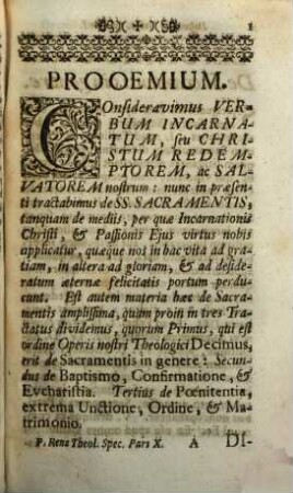 Theologia Ad Mentem Angelici Doctoris Divi Thomae Aquinatis, 10. De Sacramentis In Genere