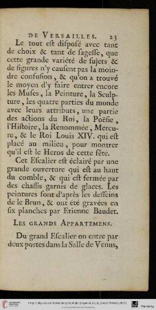 Les grands appartemens