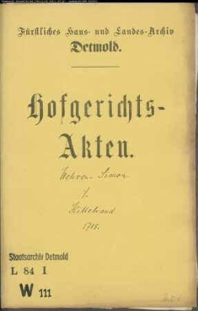 Wehrensimon gegen Gerd Hillebrand, Kuhhirten - Schuldforderung