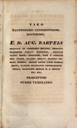 De pilis corporis humani : disquisitio anatomico-physiologico-pathologica