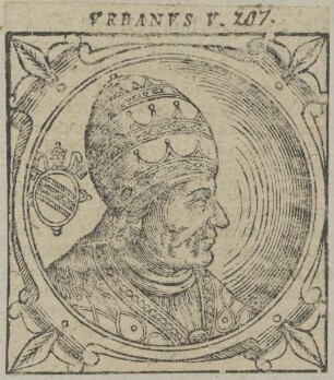 Bildnis von Papst Urbanus V.