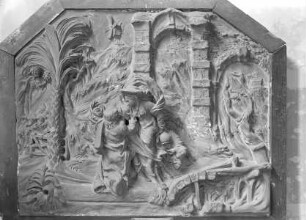 Flucht nach Ägypten. Entwurf für ein weiteres Hochrelief zur Kuppel von Notre-Dame d'Hanswyck