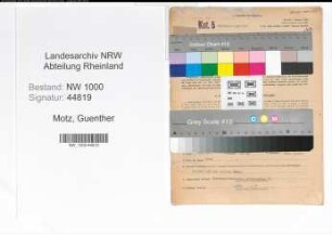 Entnazifizierung Guenther Motz, geb. 29.02.1912 (Verwaltungsbeamter)