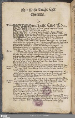 Das ... Buch Der Chronica