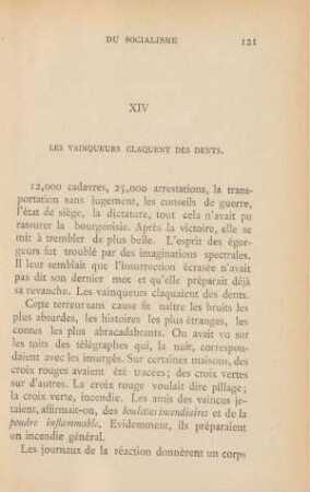 XIV Les Vainqueurs Claquent Des Dents.