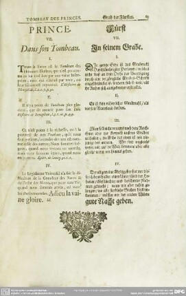 Prince. VII. Dans son Tombeau