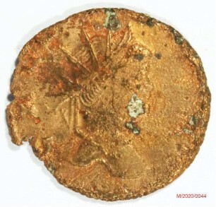 Römische Münze, Nominal Antoninian, Prägeherr Gallienus, Prägeort Rom, Original