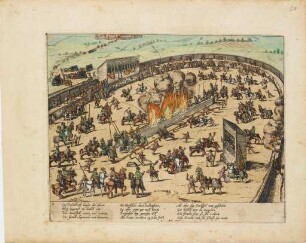 Beschreibung derer Fürstlicher Güligscher ec. Hochzeit: Turnier in Pempelfort am 21. Juni 1585