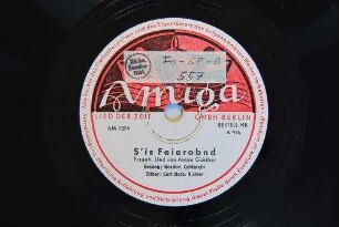 S' is Feierobnd : Erzgebirgisches Lied