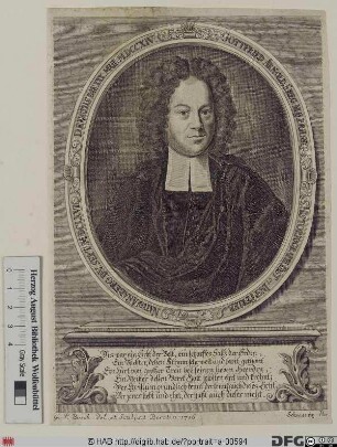 Bildnis Gottfried Arnold (I) (Ps. Christophorus Irenaeus)