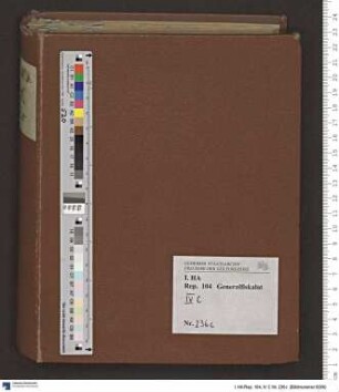 Bestandsaufnahme der in den preußischen Provinzen lebenden Juden, Bd. 3: Magdeburg, Halberstadt, Hohenstein, Minden, Ravensberg, Lingen, Tecklenburg, Kleve, Mörs, Mark, Ostfriesland