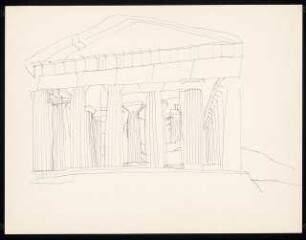 Poseidontempel, Paestum: Ansicht