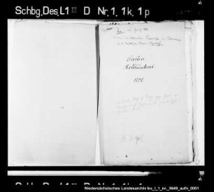 Streit um das Erbe des Henneken Stolten (das Westerveld im Rieperholze, den Rotterskamp und de Woirdt zwischen Riepen und Algesdorf) zwischen Ludeke Drape zu Riepen und Hermann von Mengerßen