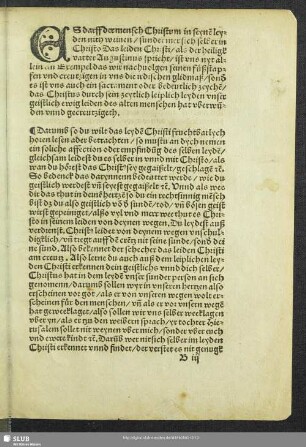 Wye das leyden Christi betrachtet sol werden