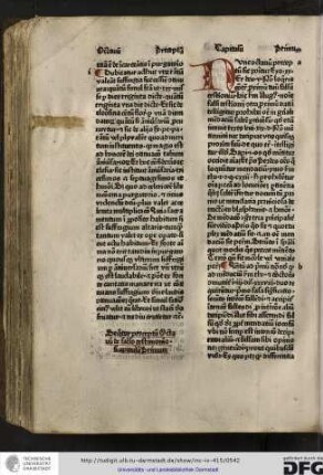 Nunc octavum preceptum sic ponitur Exodo xx et Deuteronomio v Non loqueris contra proximum tuum falsum testimonium...